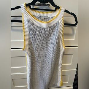 Cotton by Autumn Cashmere Halter Sweater Top